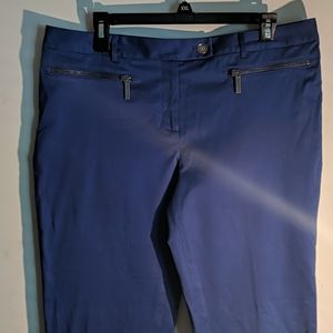 Michael Kors bluish-purple pants sz size 12